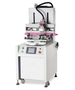 Полуавтоматическая плоскопечатная машина с поворотным столом