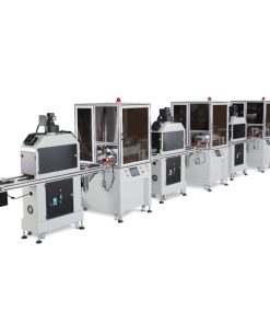 Трехцветная автоматическая линия для печати на плоском экране