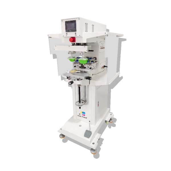 Zweifarbige Tampondruckmaschine