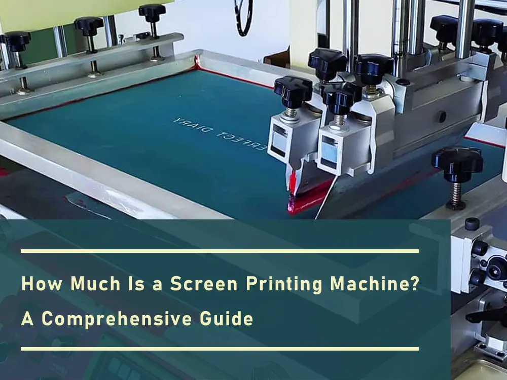 Combien coûte une machine à imprimer les écrans ?